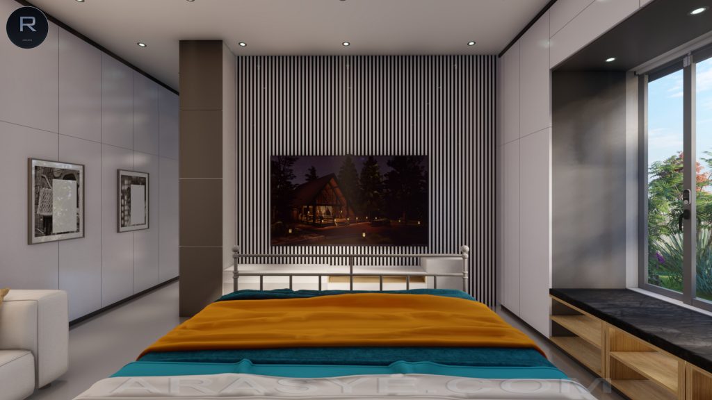 bed; modern; home; room; furniture; design; interior; bedroom; wall; house; white; cozy; bedding; blanket; luxury; light; stylish; architecture; pillows; living; beautiful; table; indoors; wood; pillow; comfort; indoor; elegant; wooden; new; 3d; grey; loft; poster; rug; empty; simple; interior design; picture; mockup; illustration; frame; yellow; green; side; wardrobe; dressing; door; stool; artwork;